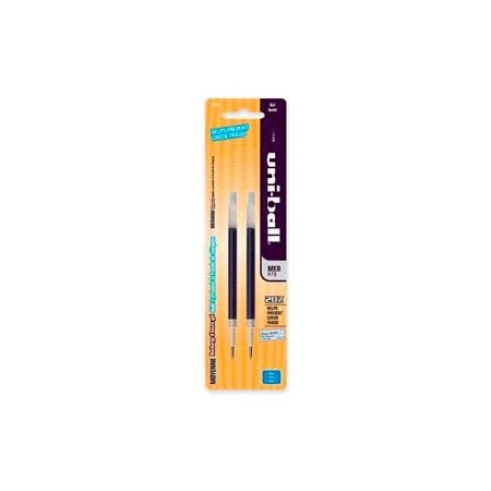 Sanford Sanford Uni-ball Signo 207 Gel Pen Refill, 0.7mm, Blue Ink, 2/Pack 71207PP